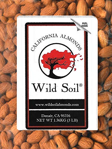 Organic Wild Soil Almonds – 20% Higher Protein