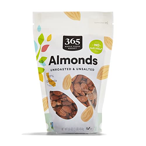 365 Almonds Whole, 16 oz by Whole Foods