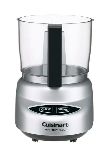 Cuisinart Food Processor, Mini-Prep 3 Cup, 24 oz, Brushed Chrome and Nickel, DLC-2ABC