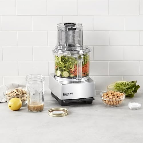 Cuisinart Food Processor, Pro Custom 11 Cup, Brushed Chrome, DLC-8SBCYP1