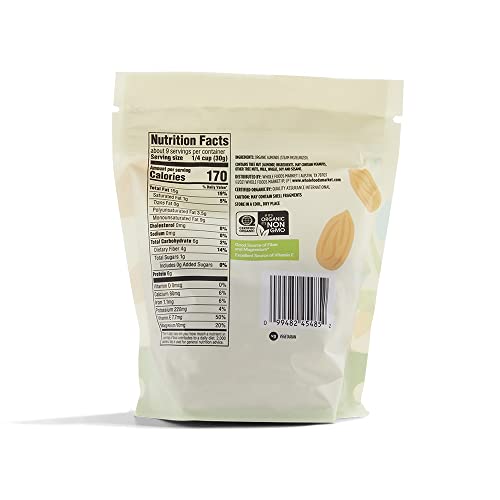 Organic Raw Almonds, 10 Ounce - Whole Foods Market