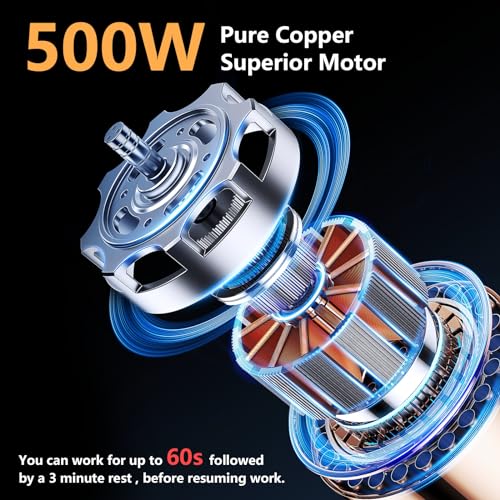 Food Processor, Electric Meat Grinder with Two 8 Cups Bowls, Food Chopper with 1 Bi-Level Blades, 2 Speed Onion Chopper for Meats, Garlic, Baby Food