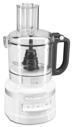KitchenAid 7-Cup Food Processor KFP0718WH, White
