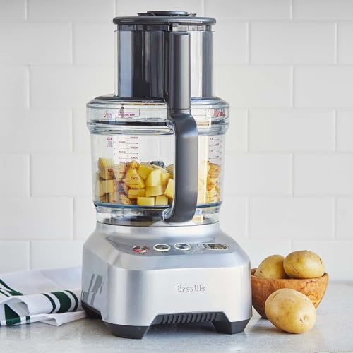 Breville Sous Chef Peel and Dice 16 Cup Food Processor BFP820BAL, Brushed Stainless Steel