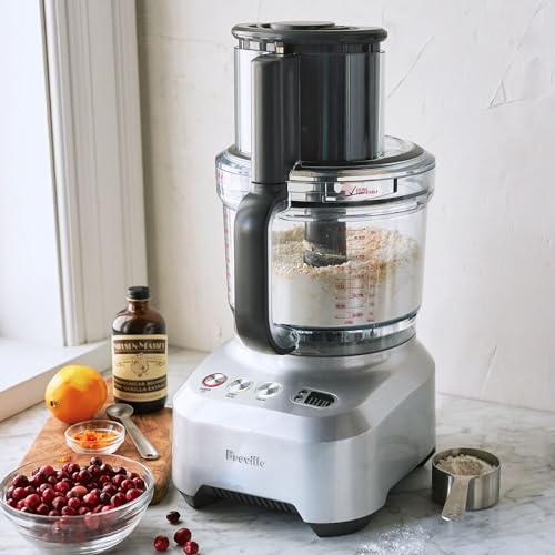 Breville Sous Chef Peel and Dice 16 Cup Food Processor BFP820BAL, Brushed Stainless Steel