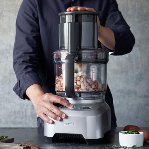 Breville Sous Chef Peel and Dice 16 Cup Food Processor BFP820BAL, Brushed Stainless Steel