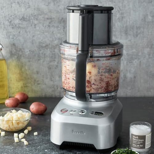Breville Sous Chef Peel and Dice 16 Cup Food Processor BFP820BAL, Brushed Stainless Steel