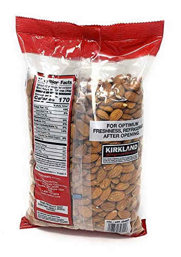 Organic Raw Almonds - 48 Ounce by Kirkland Signature