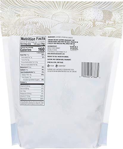 365 Whole Foods Raw California Almonds, 32 oz