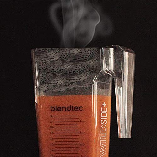 Blendtec 90 oz WildSide Jar, Commercial Grade - Five-Sided Replacement Blender Jar - Compatible with Blendtec Blenders - 36 oz Blending Capacity - Clear