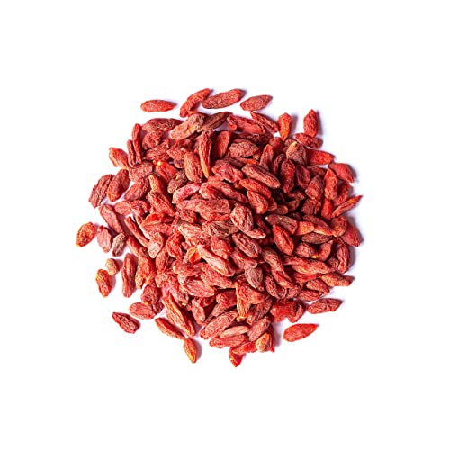 Large Sun Dried Organic Goji Berries, Non-GMO 4oz