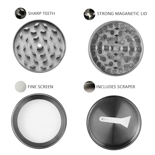 Yinsun Kitchen Spice Grinder - Nickle Black