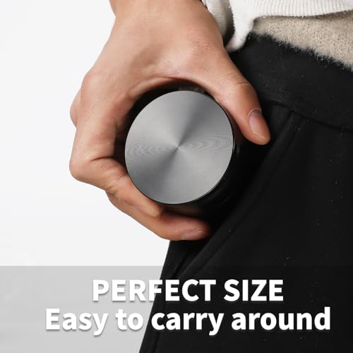 Sumye Hand Spice Grinder 2.5 Inch Zinc Alloy Black