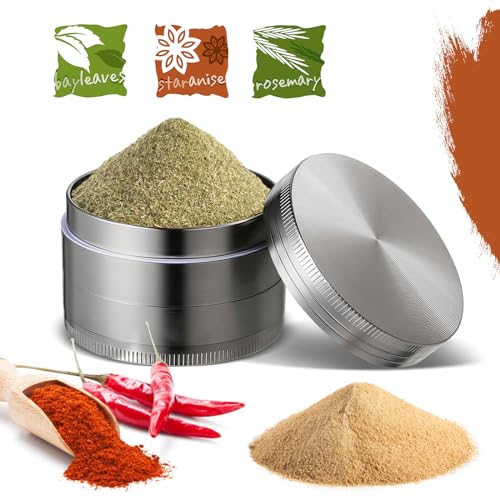 Yinsun Kitchen Spice Grinder - Nickle Black