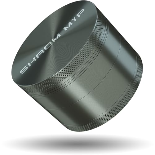 Spice Grinder for Manual Aluminum 3.0" Grey