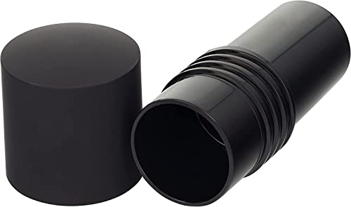 Microplane Manual Spice Mill - Cinnamon Grinder and Nutmeg Grater (Black)