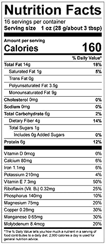 Whole Natural Almonds by Nature's Eats - 16 Oz