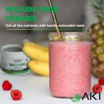 AKI Cruciferous Superfood Blend Powder (5.3oz) Boost Greens