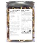 Dehydrated Dried Lime Slices | 100% Natural | 4.9 oz