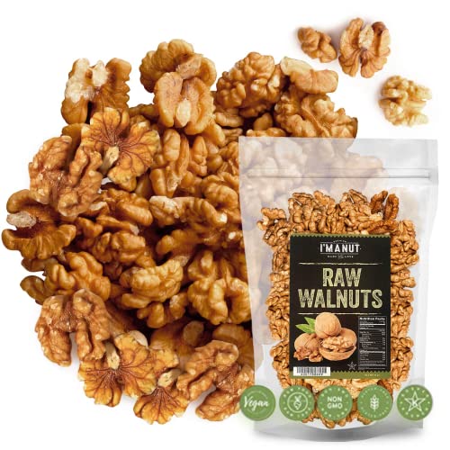 California Raw Walnuts- 48oz Halves & Pieces Natural