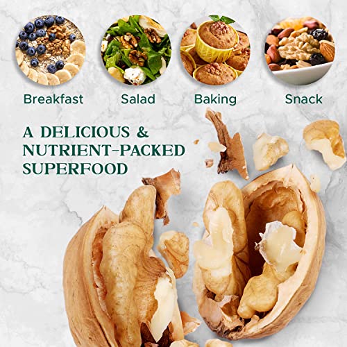 California Raw Walnuts- 48oz Halves & Pieces Natural