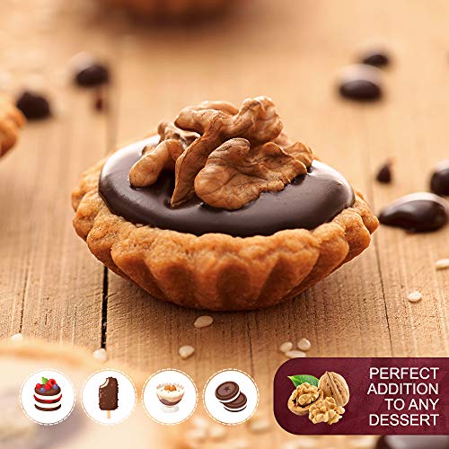 California Raw Walnuts- 4lb Bag, No Shell, Unsalted