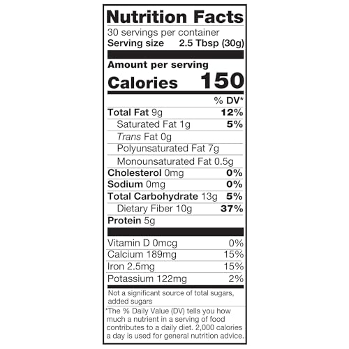 BetterBody Foods Organic Omega-3 Chia Seeds, 32 Oz