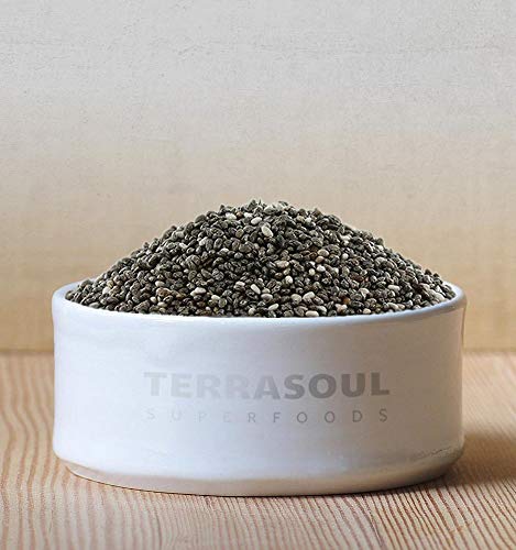 Terrasoul Superfoods Organic Black Chia Seeds, 2.5 lbs