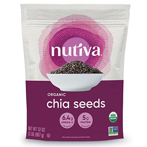 Organic Raw Black Chia Seeds - Nutrient-Dense Superfood