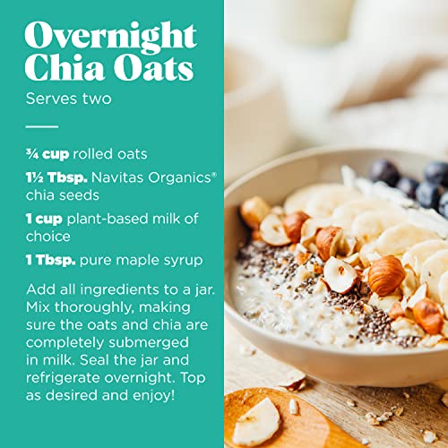 Navitas Organics Chia Seeds for Raw Food Diets