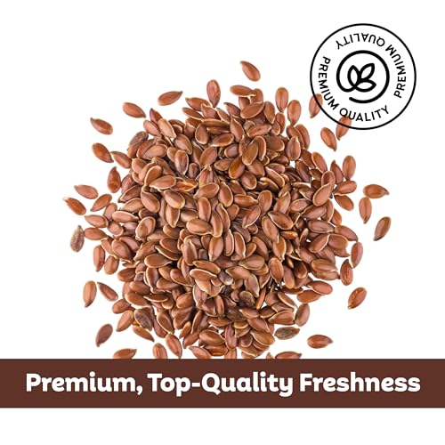 Roots Circle Premium Brown Whole Flax Seeds 21oz