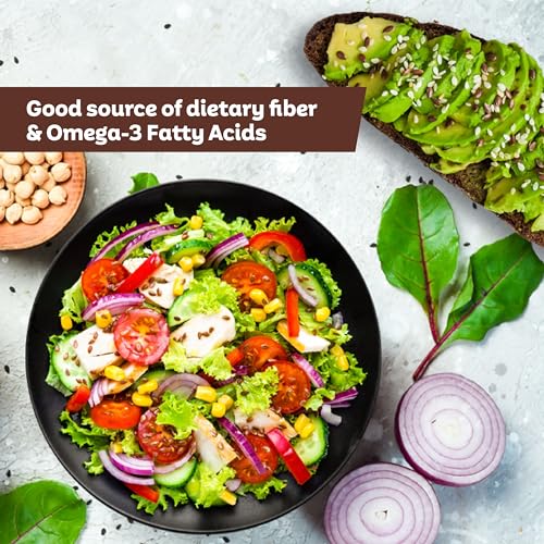 Roots Circle Premium Brown Whole Flax Seeds 21oz