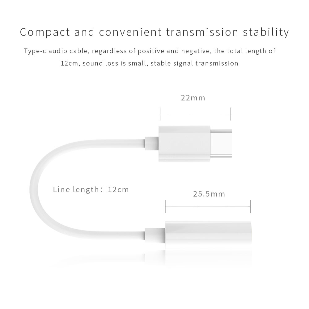 USB-C to 3.5mm headphone adapter