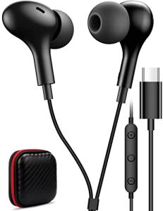 TITACUTE USB-C Earbuds with Mic & Volume Control