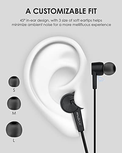 PALOVUE USB Type C Earphones with Mic & Volume Control