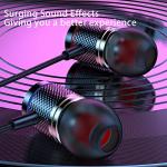 Type C Earbuds with Mic for Samsung, OnePlus, Pixel