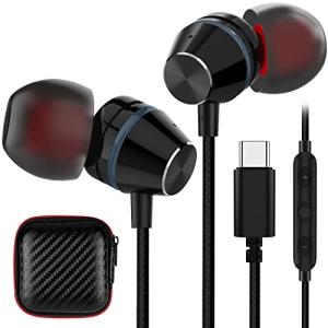 Magnetic USB-C Earphones with Mic & Noise Canceling