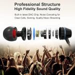 Magnetic USB-C Earphones with Mic & Noise Canceling