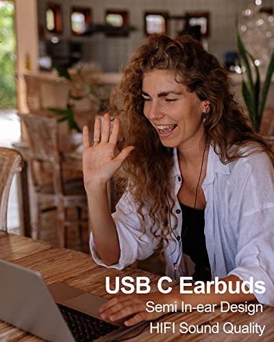 USB-C Magnetic Earbuds for Smartphones