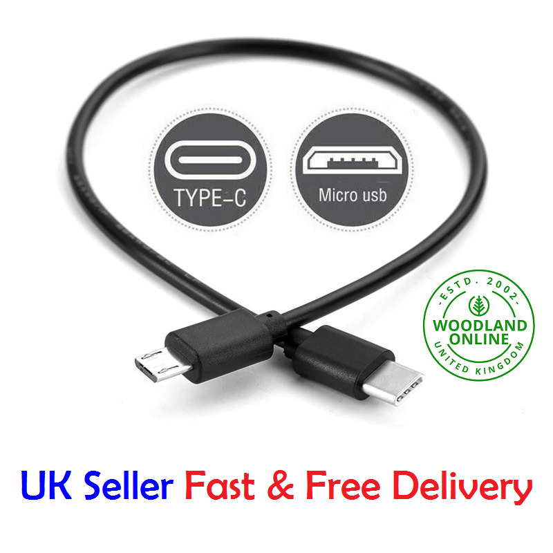 USB-C to Micro USB Sync Charge Cable