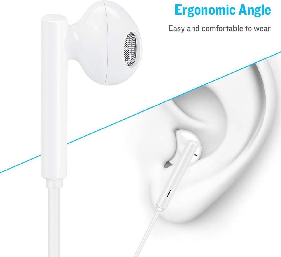 Type C Earphones with Mic for Samsung Galaxy