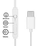 USB-C Earbuds with Mic for Samsung Phones