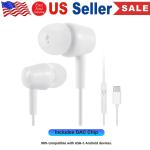 USB-C Earbuds with Mic for Samsung Phones