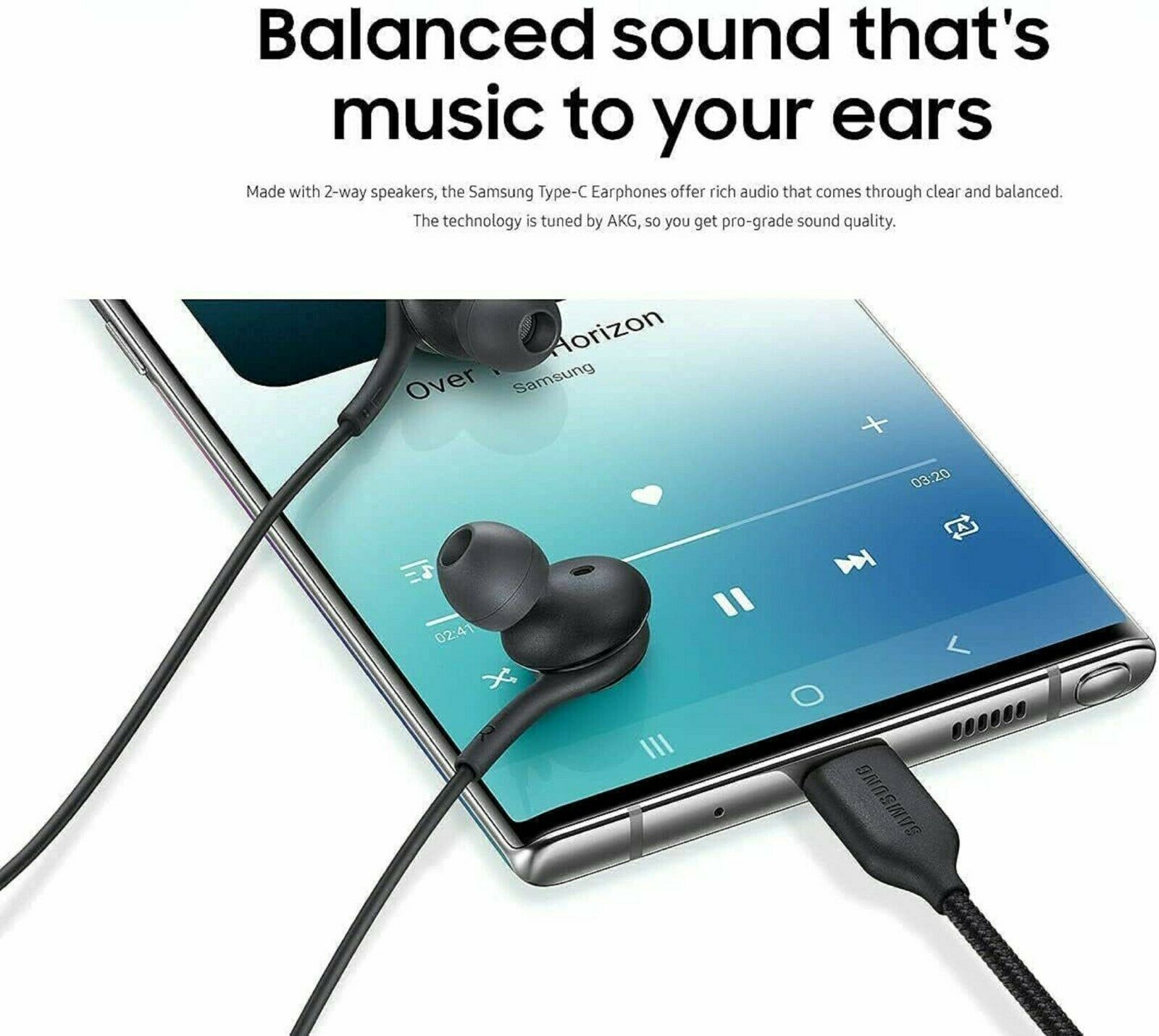 AKG USB-C Earbuds for Samsung Galaxy