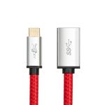 JuicEBitz® Braided Type C Extension Cable