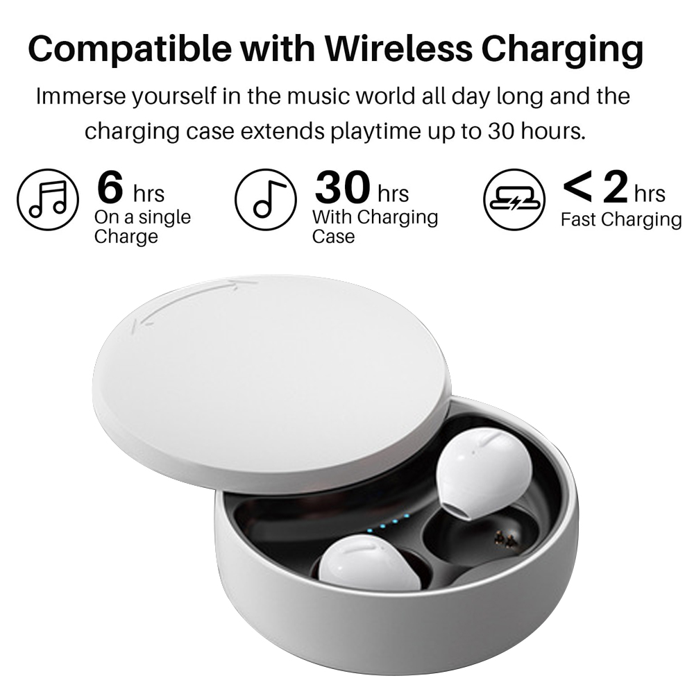 Mini USB-C Earbuds with Waterproof Case