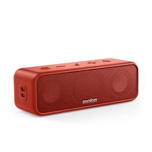 Anker Soundcore 3 USB-C Bluetooth Speaker - Red