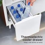 Smart Nightstand Table with USB-C and Wireless Charging