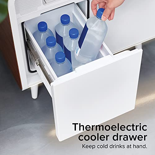 Smart Nightstand Table with USB-C and Wireless Charging