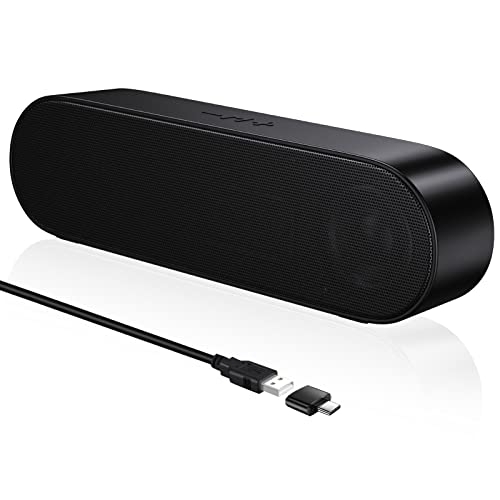 USB-C Computer Speakers with Crystal Clear Sound